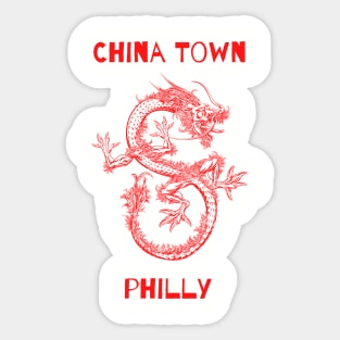 Chinatown Philly Sticker